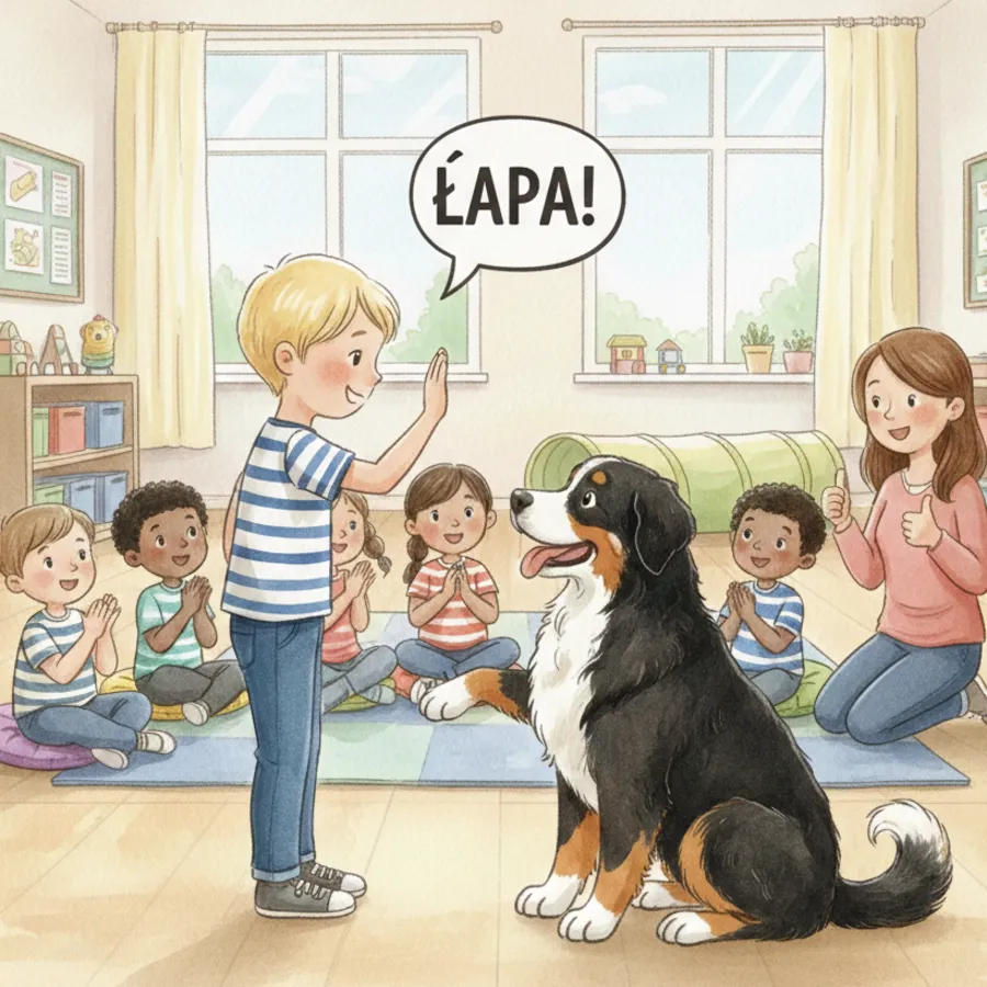 Zajęcia z Kosmo: łapa