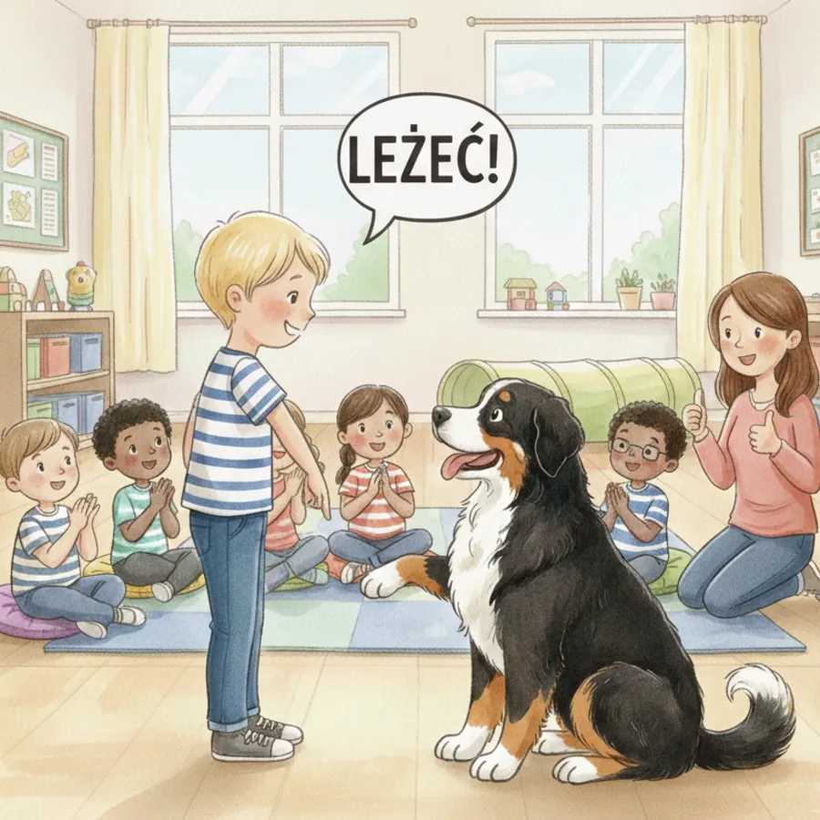 Zajęcia z Kosmo: leżeć